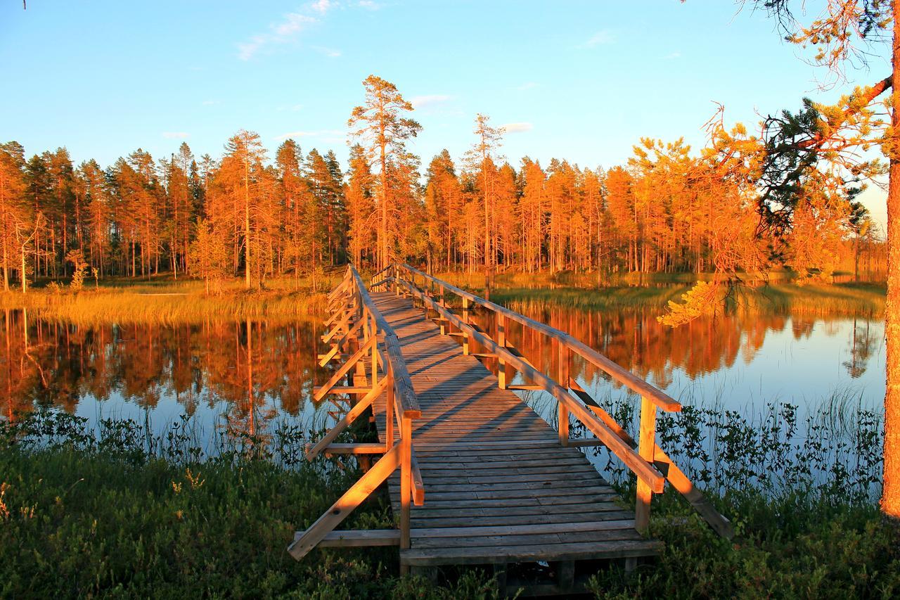 Hotel Laahtanen camping Ristijärvi Esterno foto