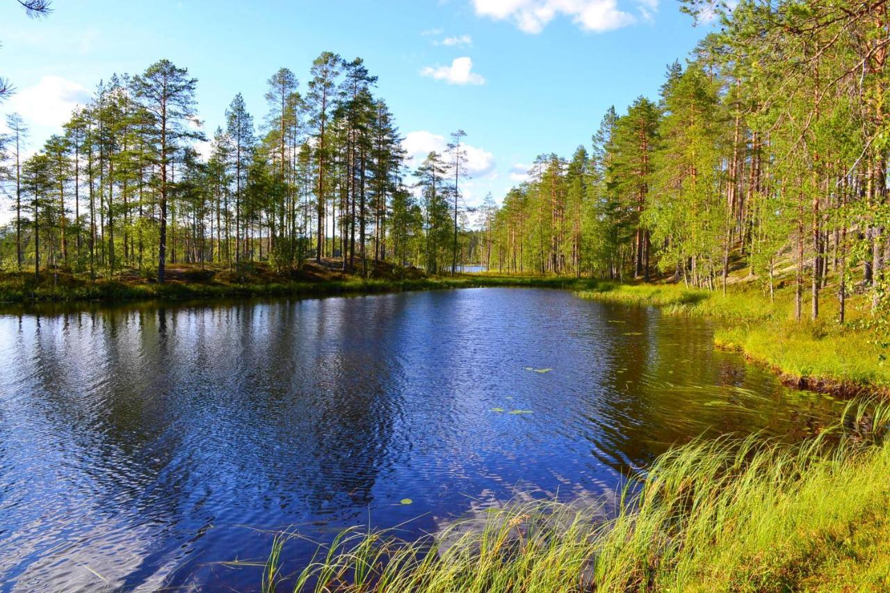 Hotel Laahtanen camping Ristijärvi Esterno foto