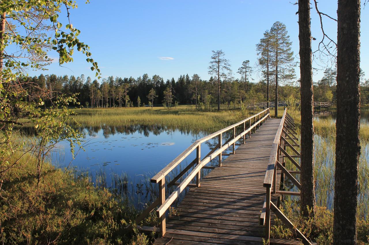 Hotel Laahtanen camping Ristijärvi Esterno foto